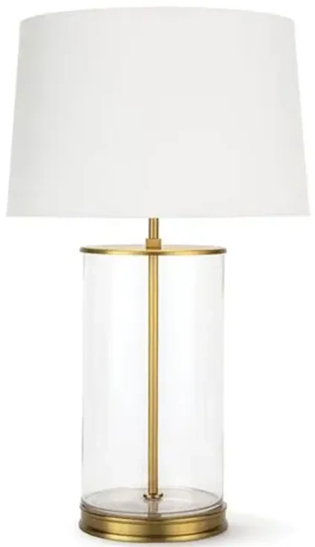 Southern Living Magelian Brass Table Lamp - Brass - Regina Andrew