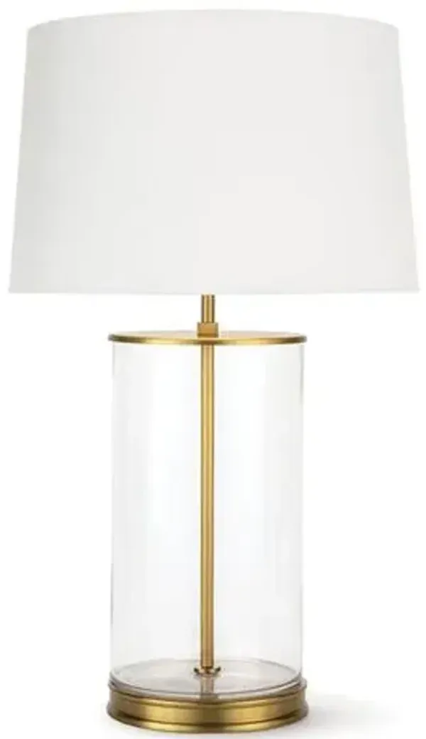 Magelian Brass Table Lamp - Brass - Regina Andrew