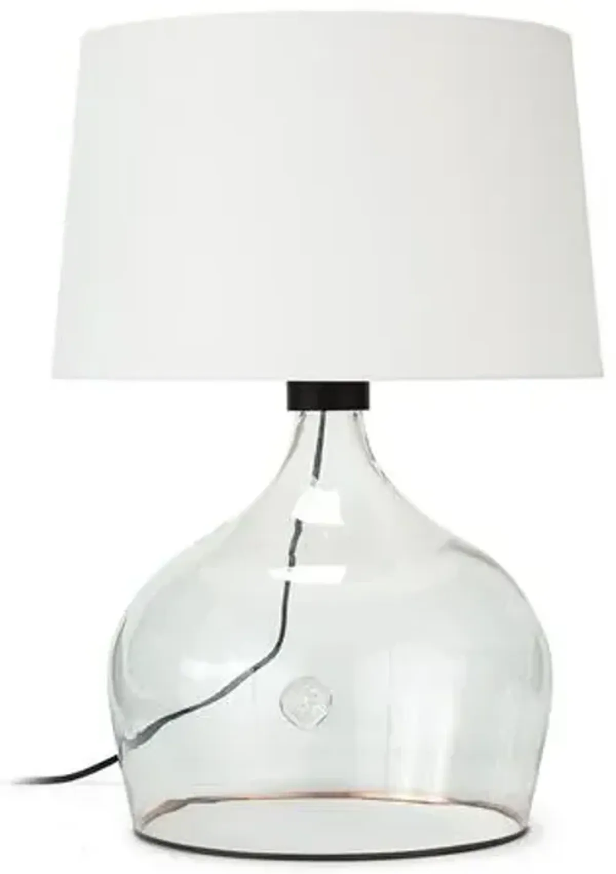 Coastal Living Demi John Large Table Lamp - Clear - Regina Andrew