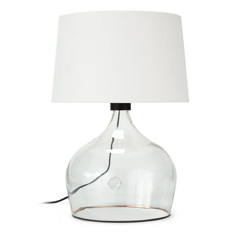 Coastal Living Demi John Large Table Lamp - Clear - Regina Andrew