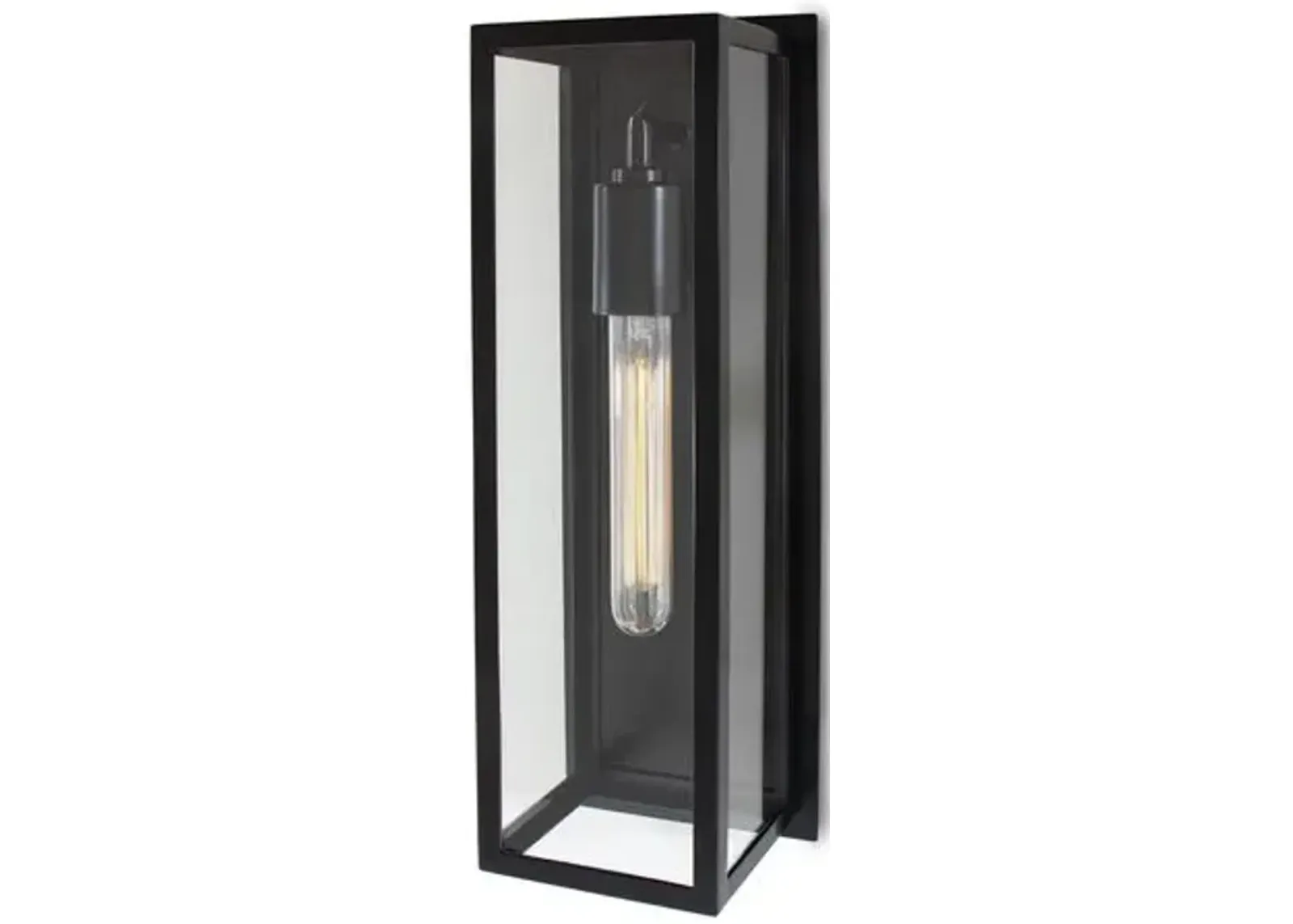 Sydney Outdoor Wall Sconce - Black - Regina Andrew