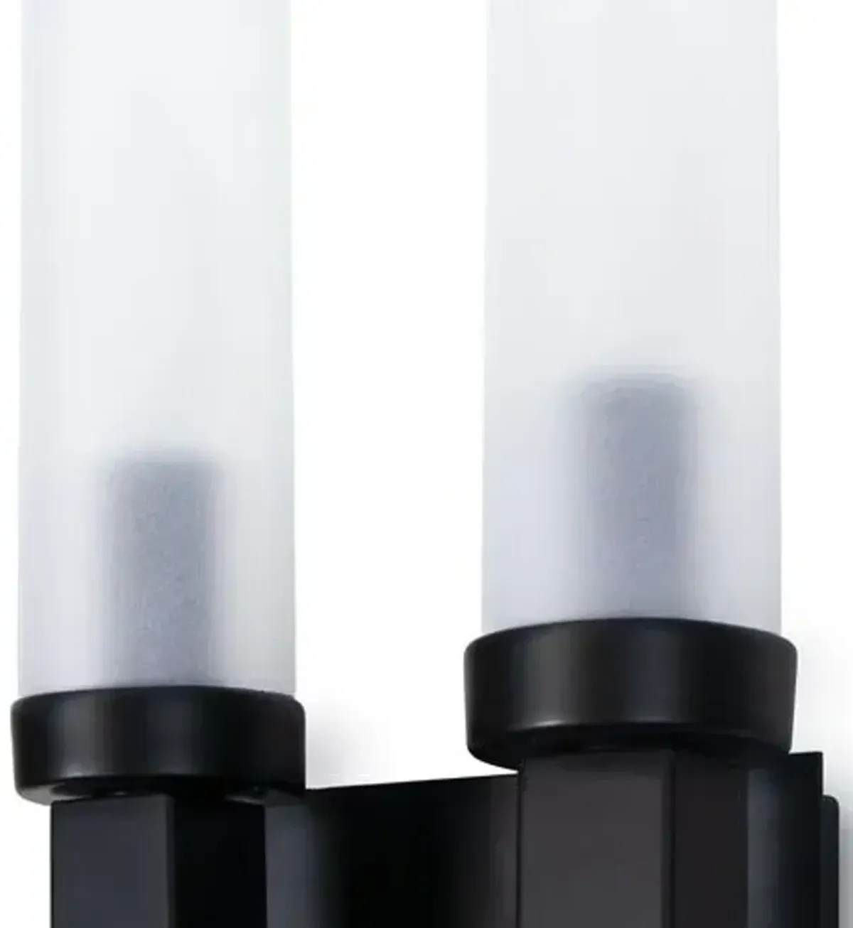 Coastal Living Montecito Double Outdoor Sconce - Black - Regina Andrew