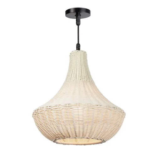 Vista Outdoor Chandelier - White - Regina Andrew