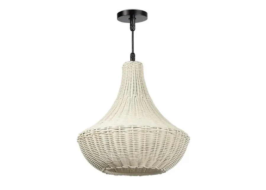 Vista Outdoor Chandelier - White - Regina Andrew