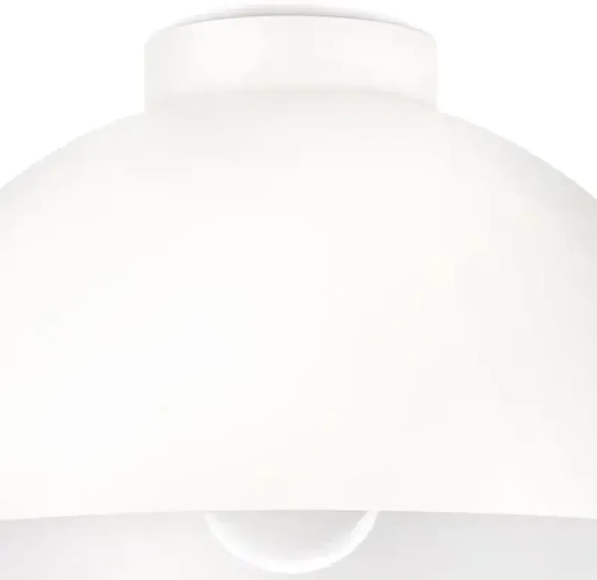 Peridot Small Outdoor Flush Mount - White - Regina Andrew