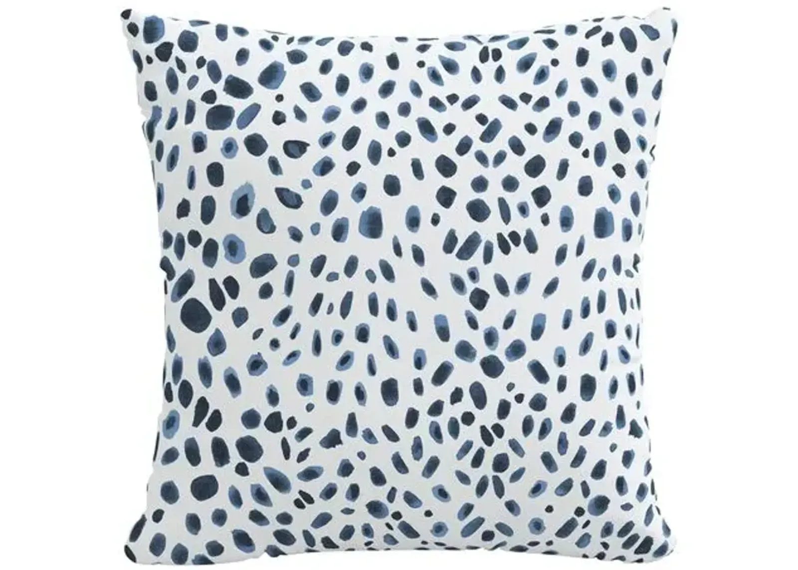 Washed Cheetah Pillow - Washed Cheetah Navy