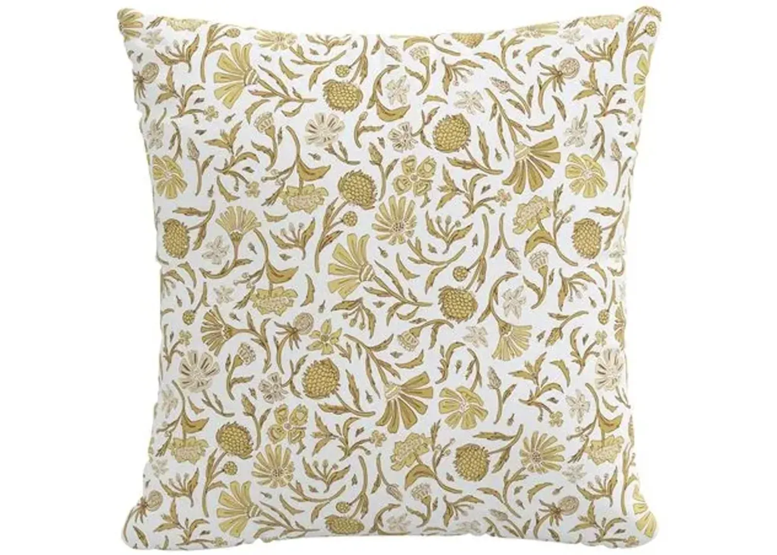 Vine Botanical Pillow - Handcrafted