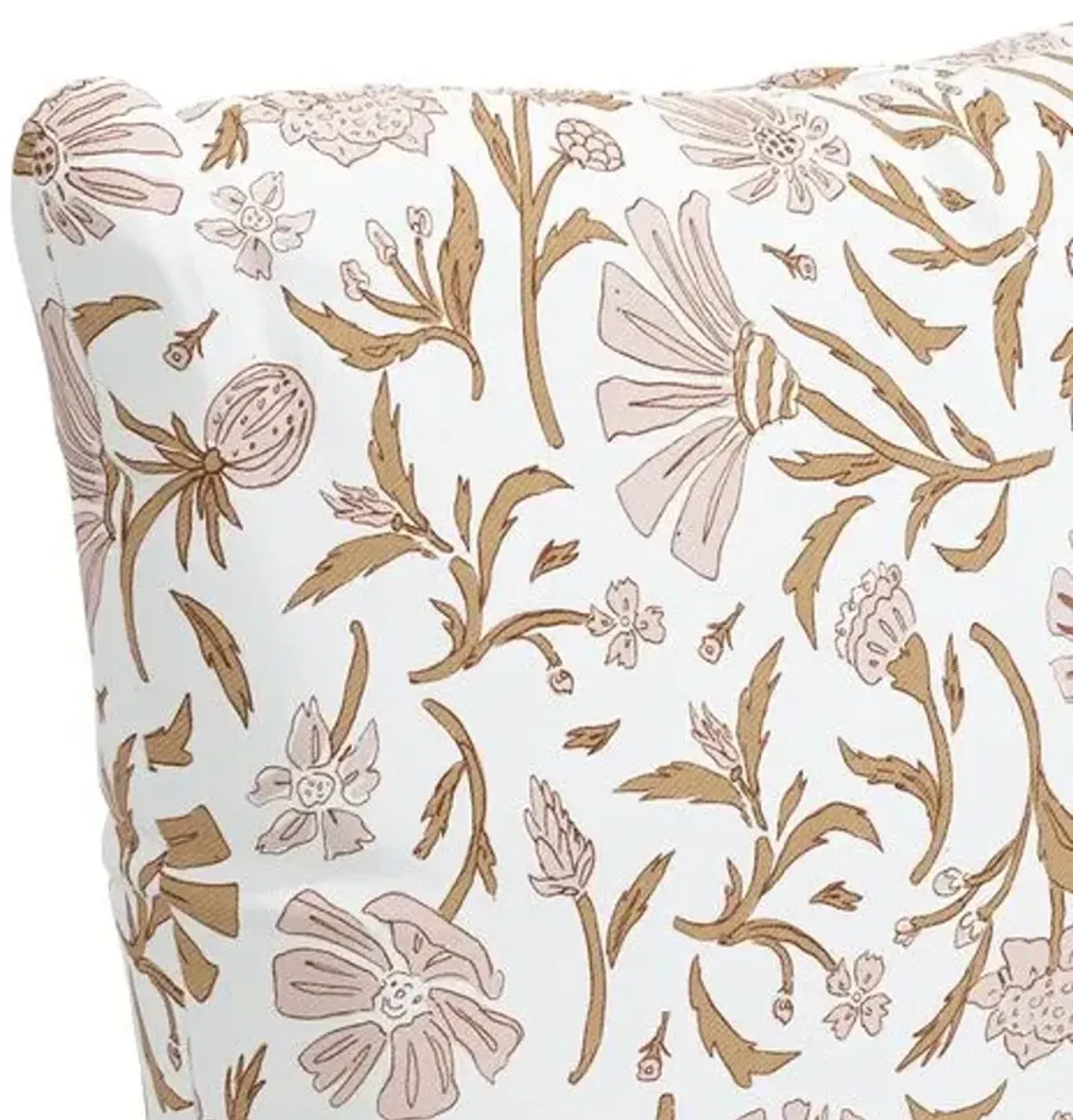 Vine Botanical Pillow - Handcrafted