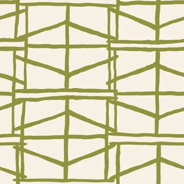 Susan Hable - Abacus Wallpaper - Napa - Soicher Marin - Green