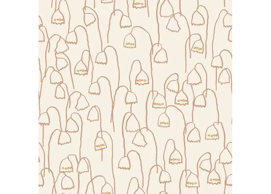 Baby Bells Susan Hable Wallpaper - Sunset - Soicher Marin - Brown