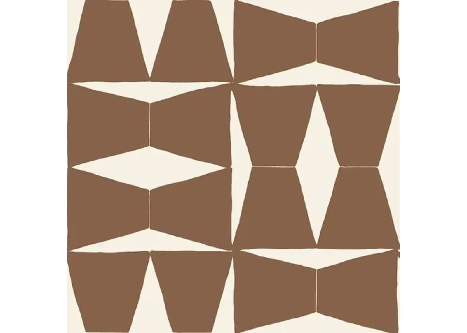 Brancusi Susan Hable Wallpaper - Chocolate - Soicher Marin - Brown