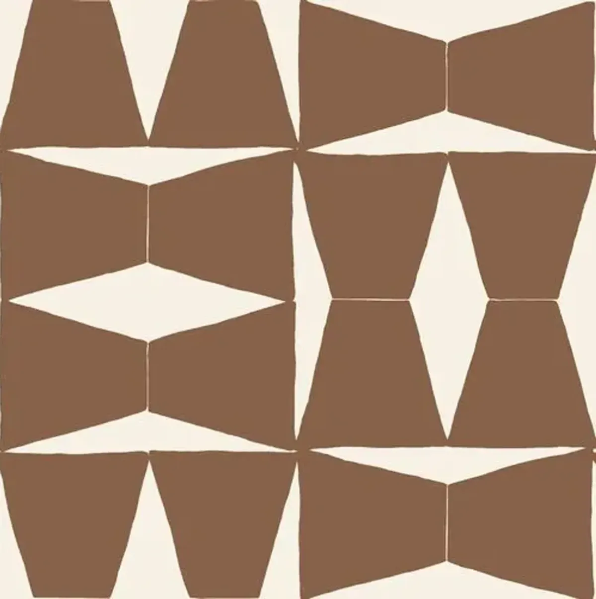 Brancusi Susan Hable Wallpaper - Chocolate - Soicher Marin - Brown