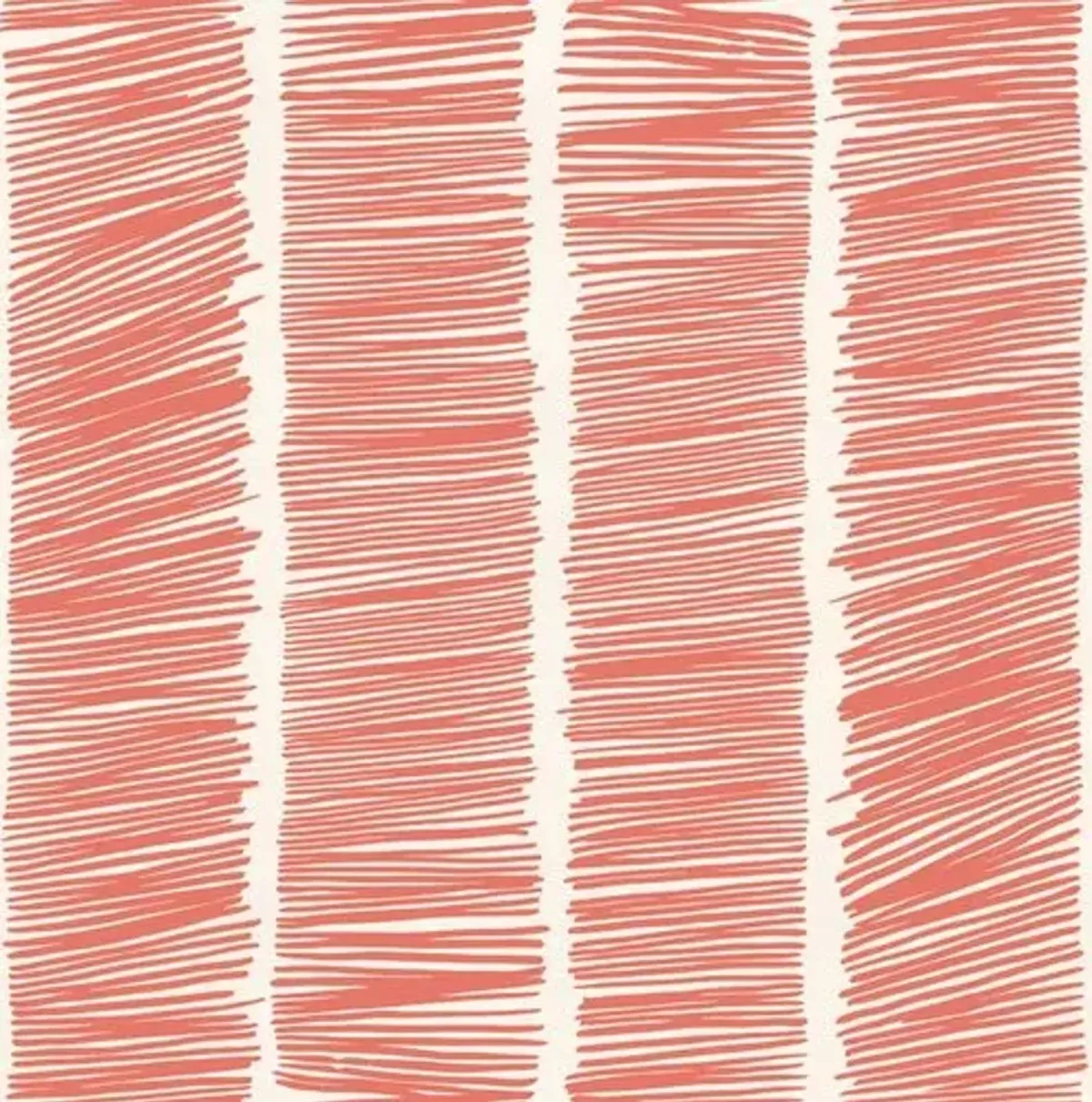 Hash Marks Susan Hable Wallpaper - Malibu - Soicher Marin - Pink