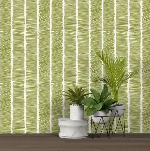 Susan Hable - Hash Marks Wallpaper - Napa - Soicher Marin