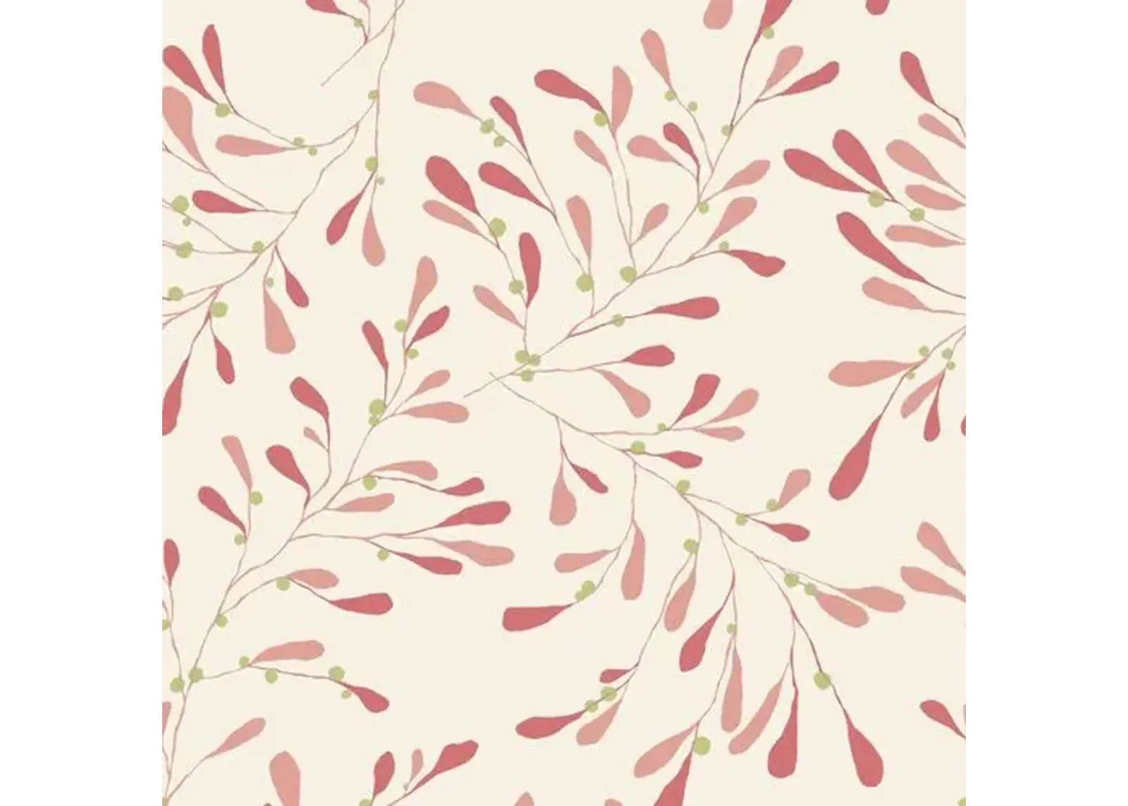 Branch Susan Hable Wallpaper - Malibu - Soicher Marin - Pink