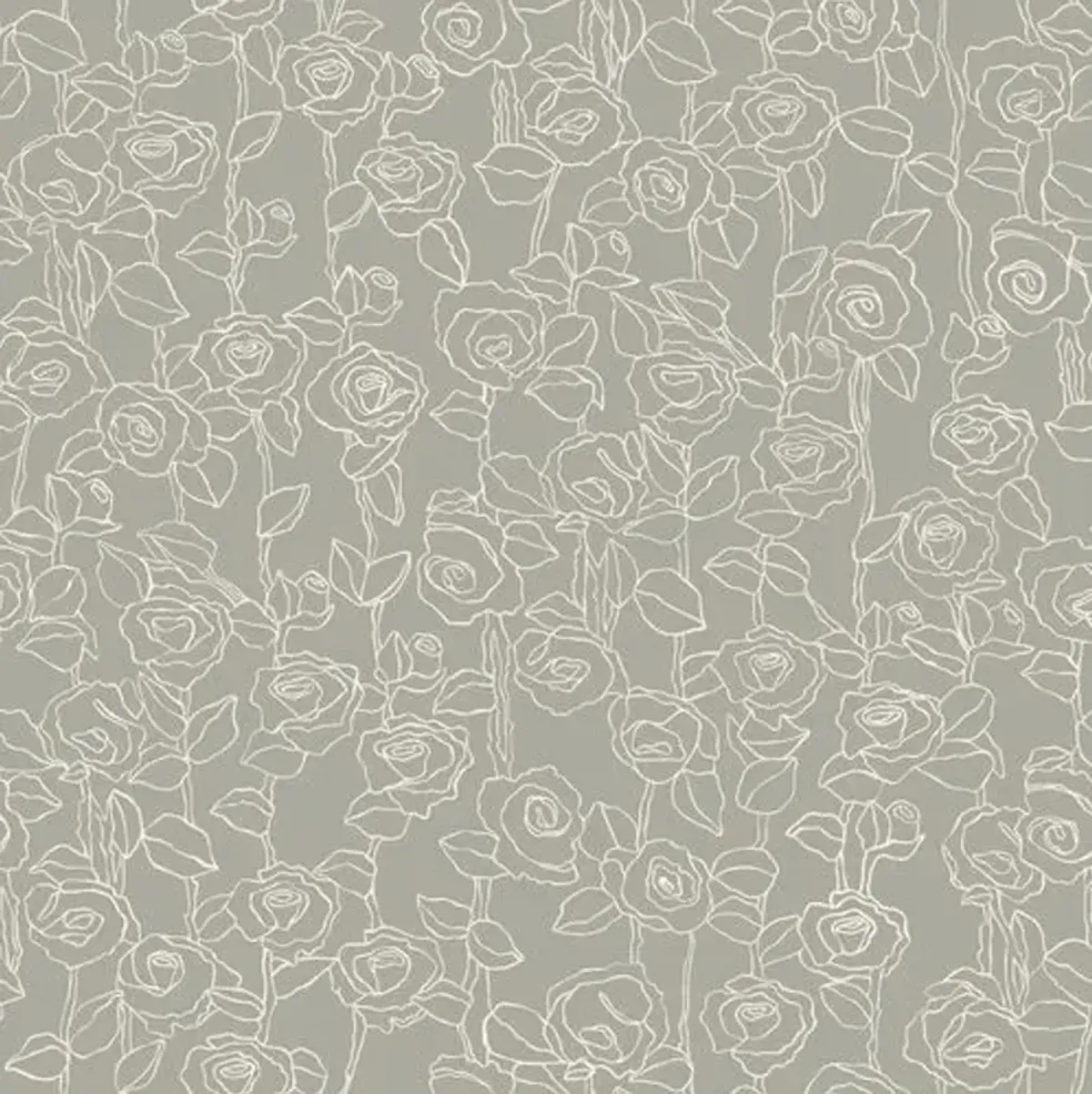 Trellis Susan Hable Wallpaper - After Hours - Soicher Marin - Green