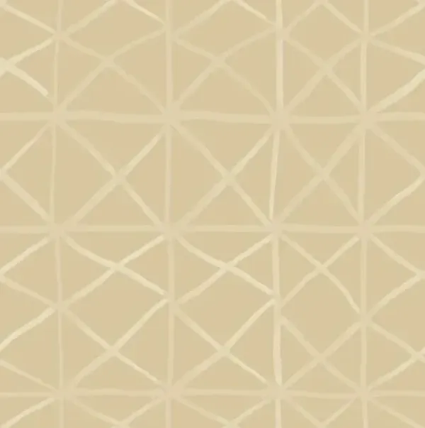 Susan Hable - Painted Grid Wallpaper - Rust - Soicher Marin