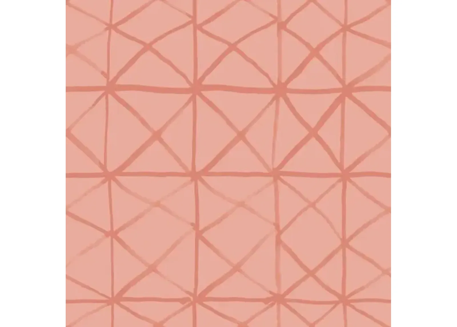 Painted Grid Susan Hable Wallpaper - Malibu - Soicher Marin - Pink