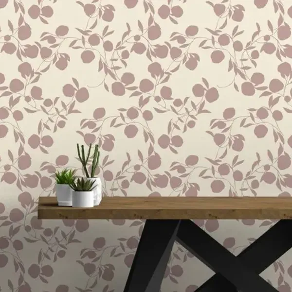 Susan Hable - Pomegranate Wallpaper - Tuscany - Soicher Marin - Pink