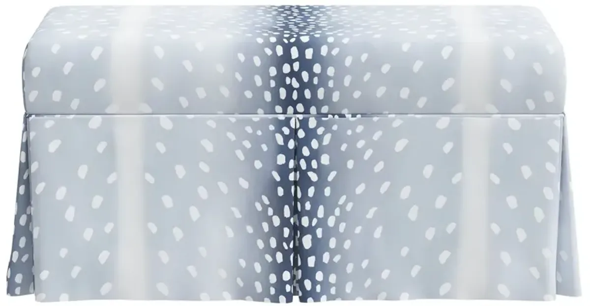 Hayworth Storage Bench, Fawn Stripe