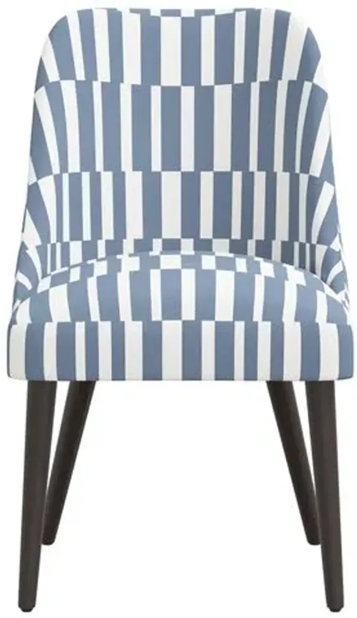 Barron Side Chair - Jump Stripe - Blue