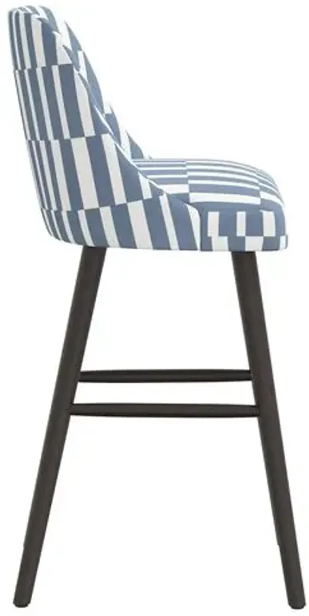 Barron Barstool - Jump Stripe - Blue