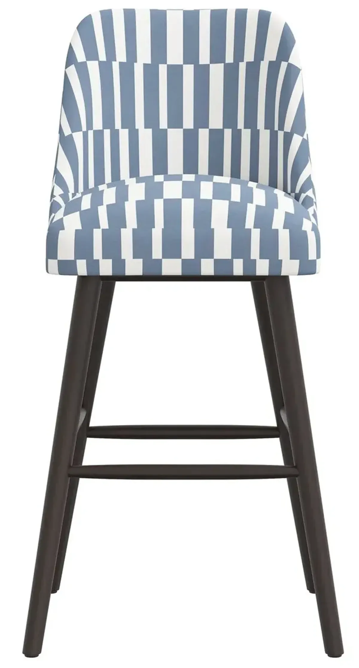 Barron Barstool - Jump Stripe - Blue