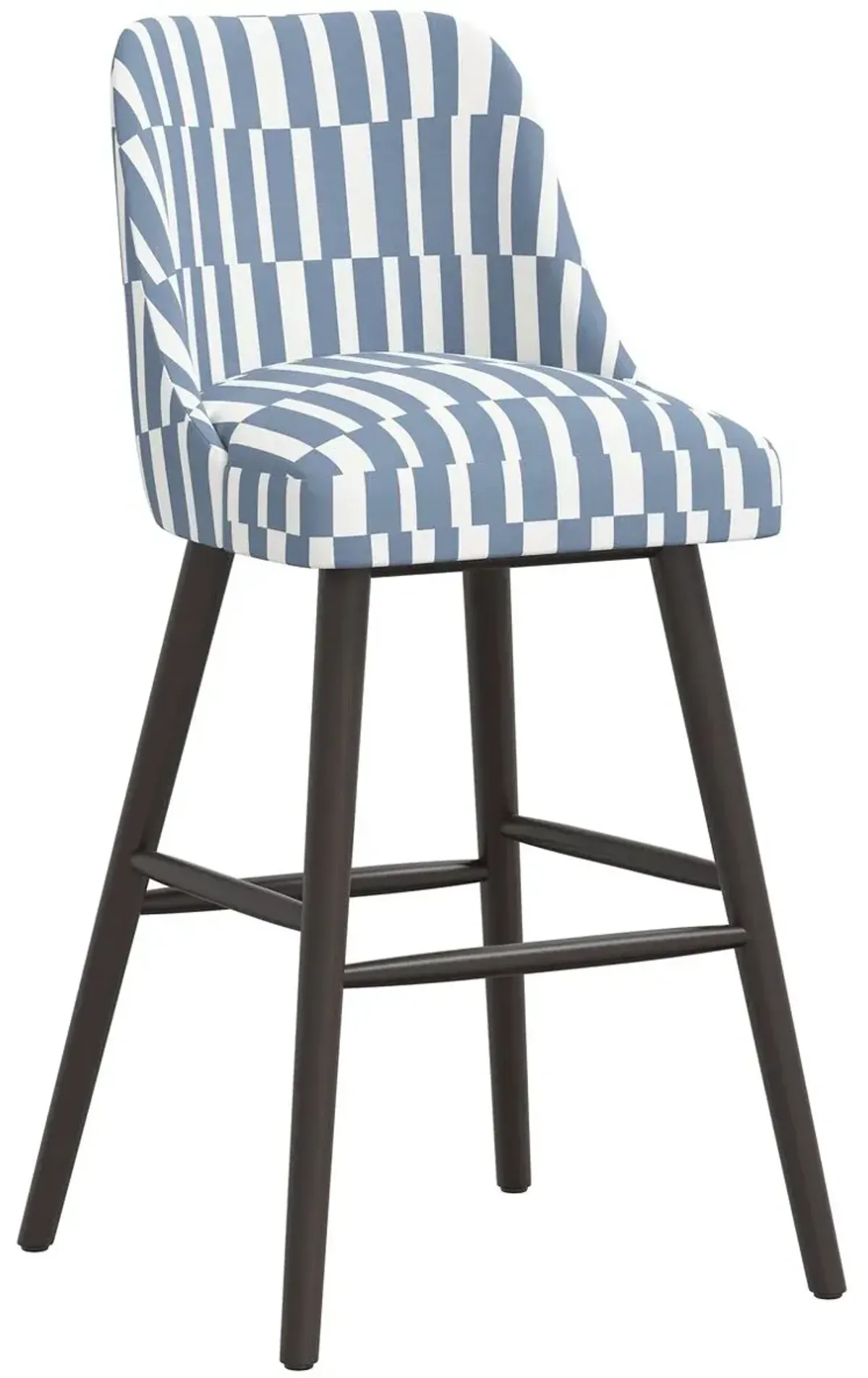Barron Barstool - Jump Stripe - Blue