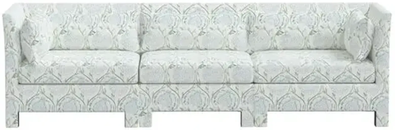 Bryn 3-Pc Sofa - Ranjit Floral Sage