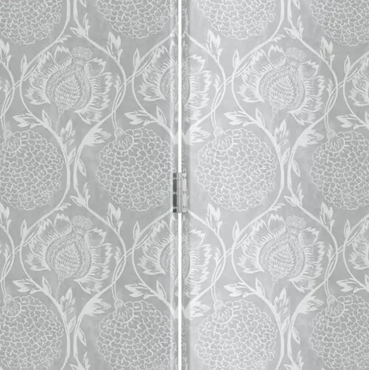 Charlotte Room Screen - Ranjit Floral - Gray