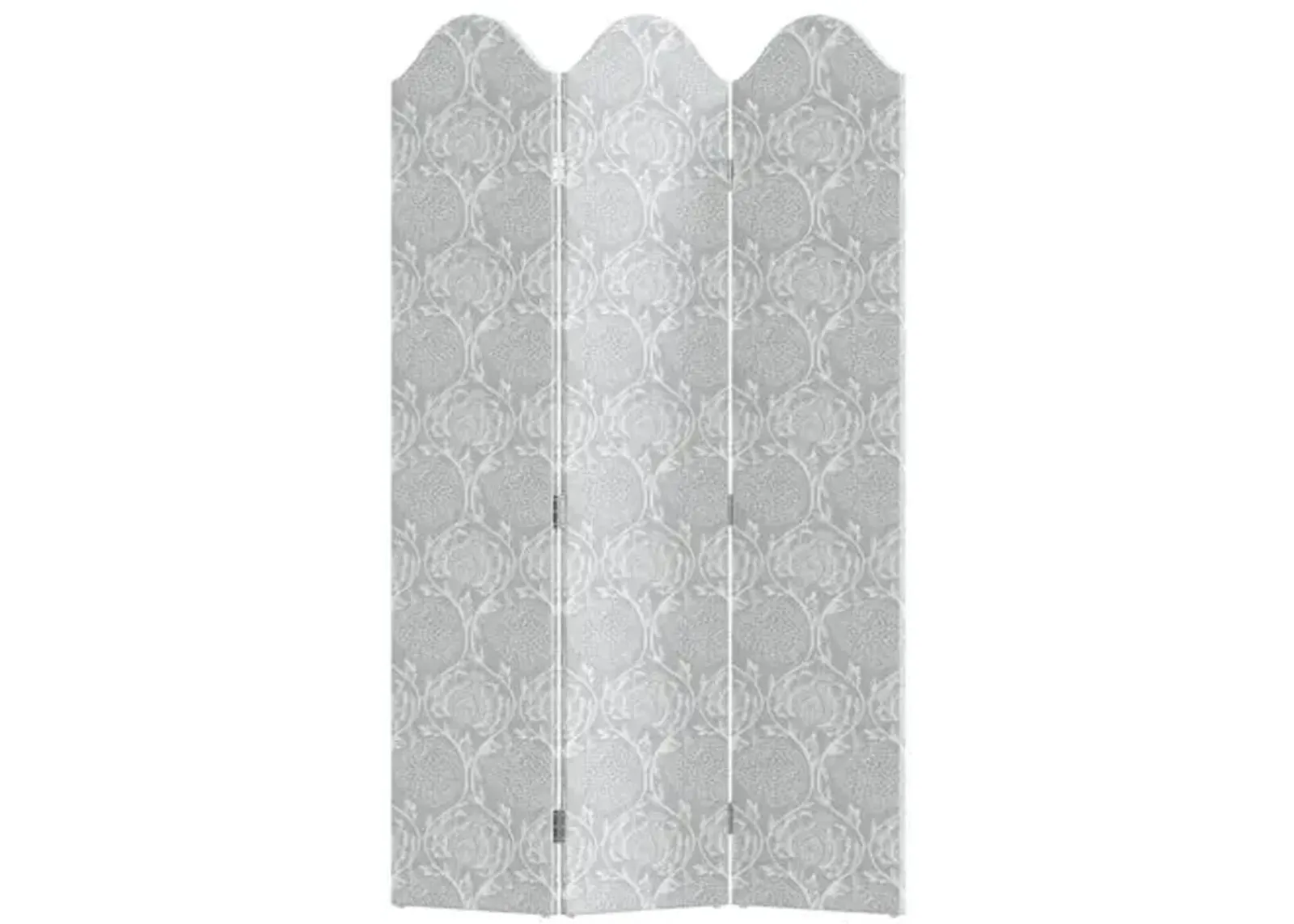 Charlotte Room Screen - Ranjit Floral - Gray