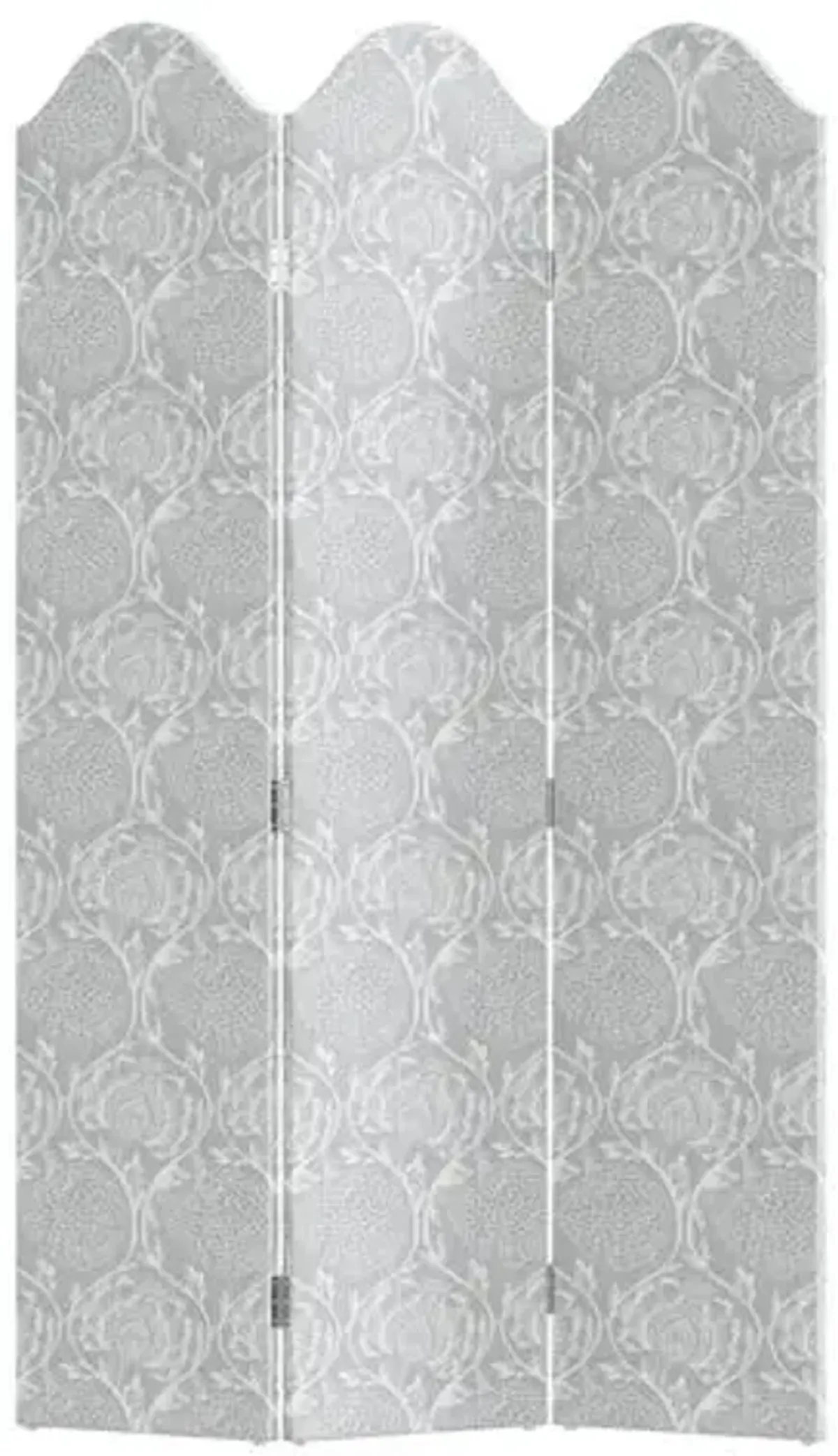 Charlotte Room Screen - Ranjit Floral - Gray