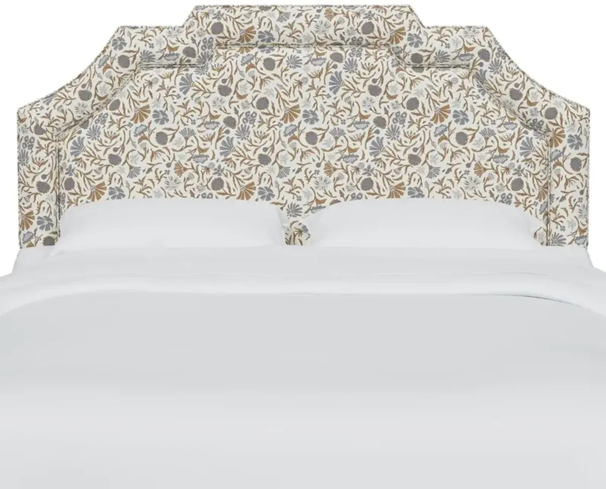 Lola Headboard, Vine Botanical