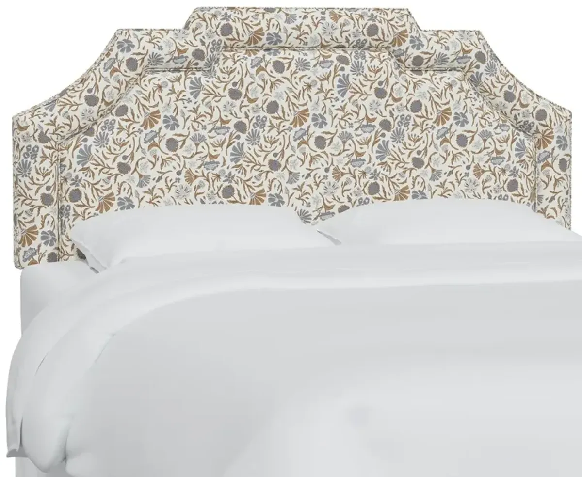 Lola Headboard, Vine Botanical