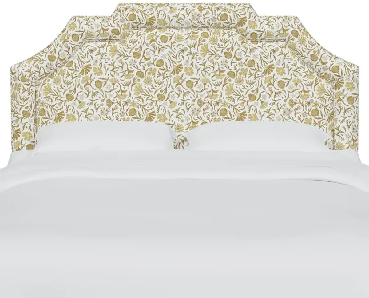 Lola Headboard, Vine Botanical