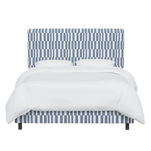 Novak Bed - Jump Stripe - Blue