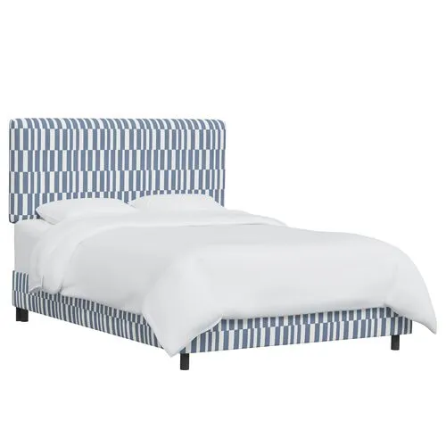 Novak Bed - Jump Stripe - Blue