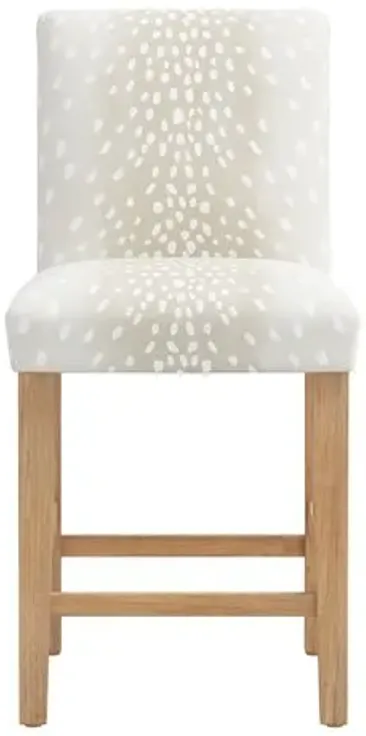 Shannon Counter Stool - Fawn Stripe