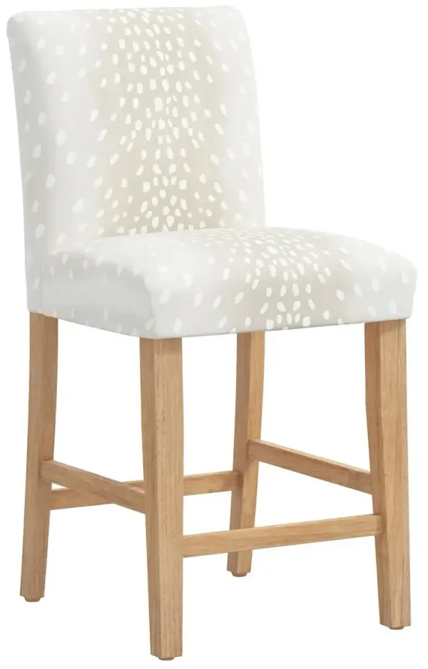 Shannon Counter Stool - Fawn Stripe