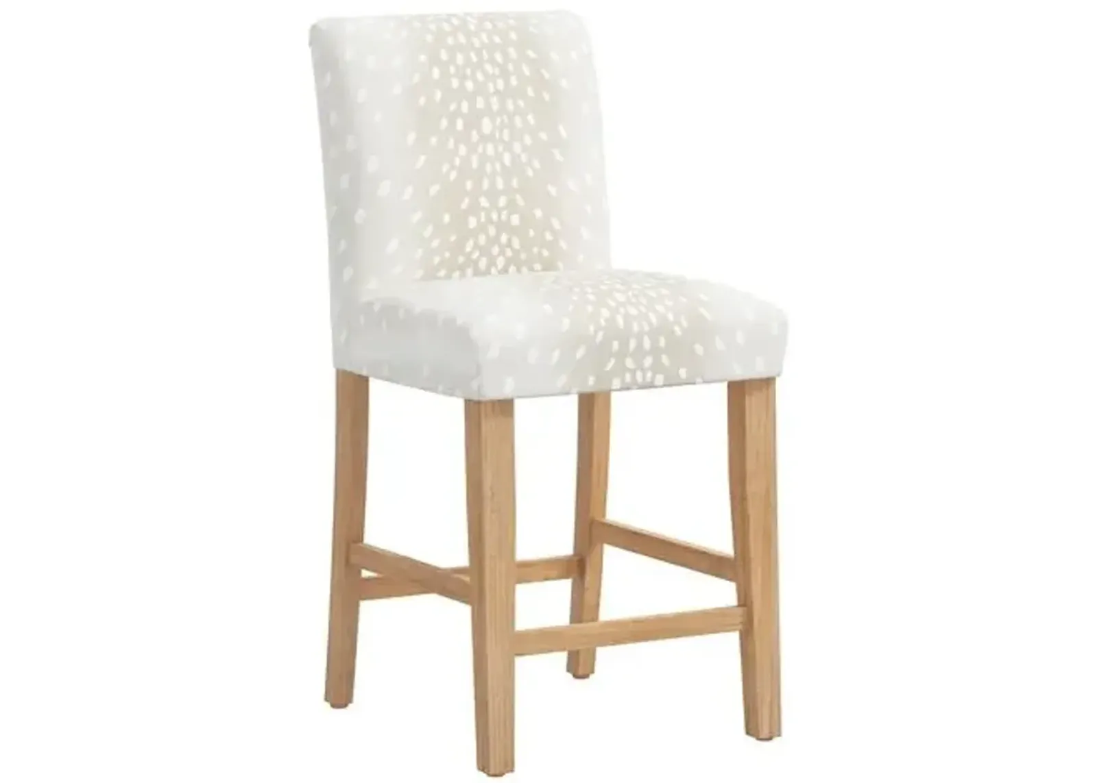 Shannon Counter Stool - Fawn Stripe