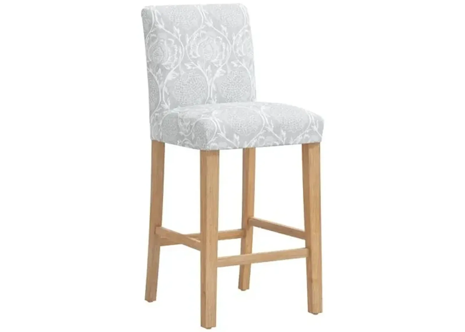 Shannon Barstool - Ranjit Floral - Gray