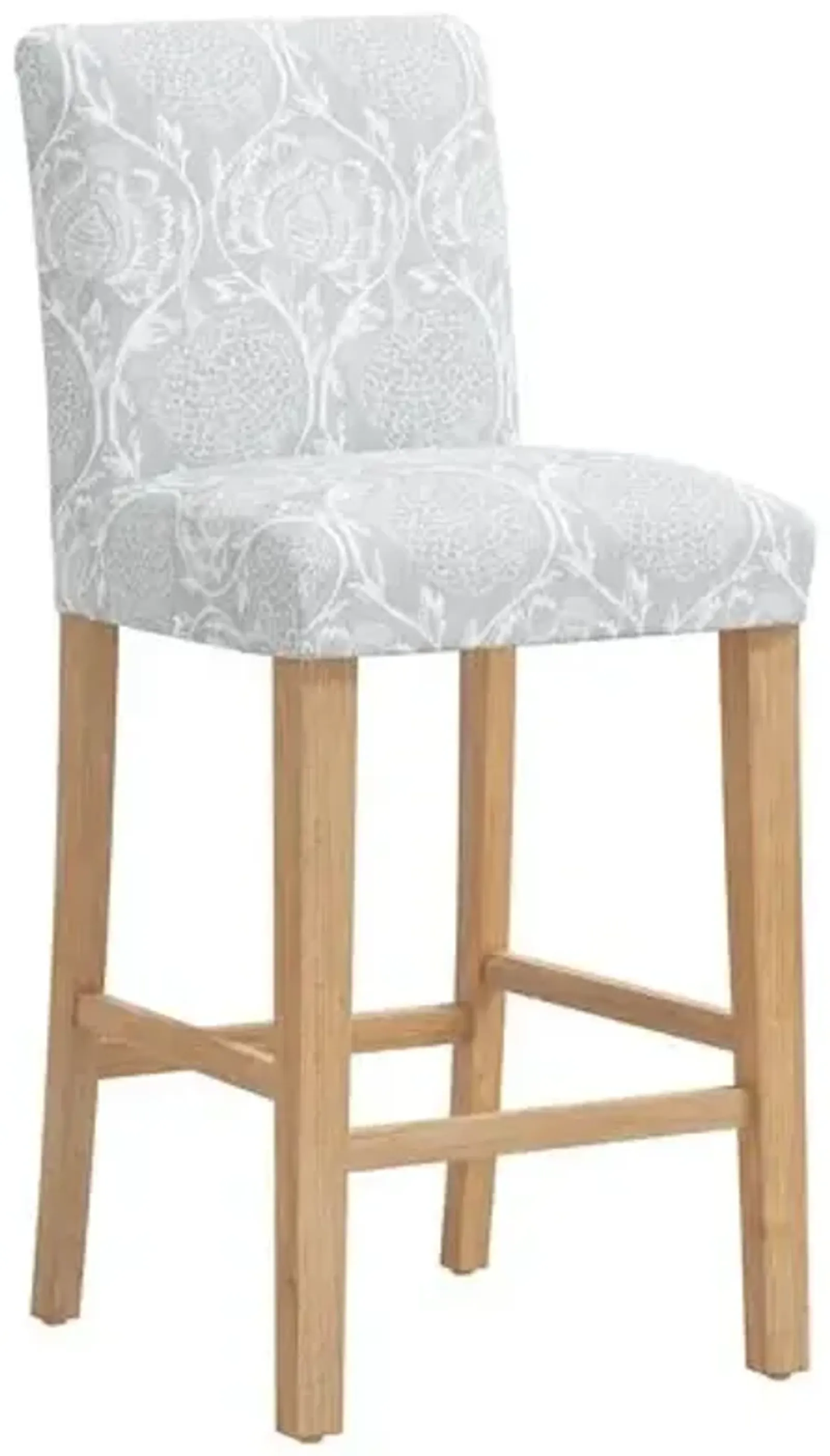 Shannon Barstool - Ranjit Floral - Gray