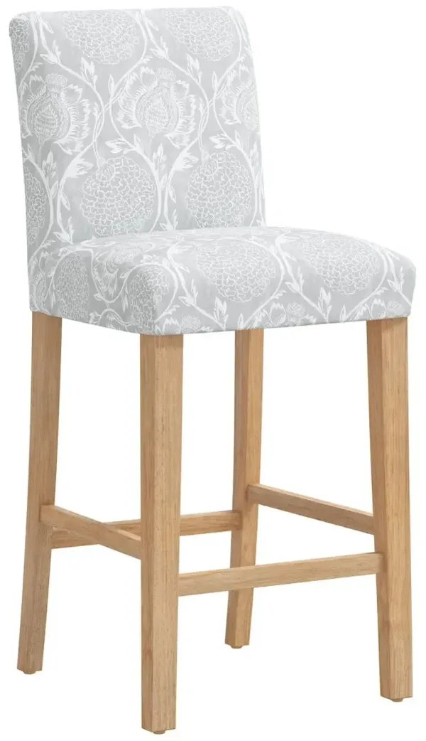 Shannon Barstool - Ranjit Floral - Gray