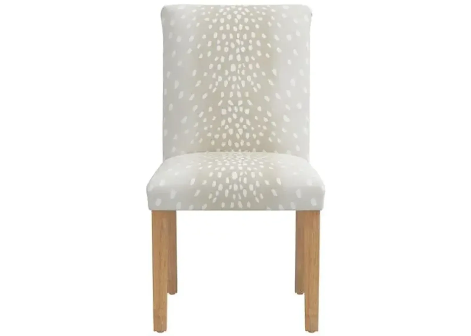 Shannon Side Chair - Fawn Stripe - Beige