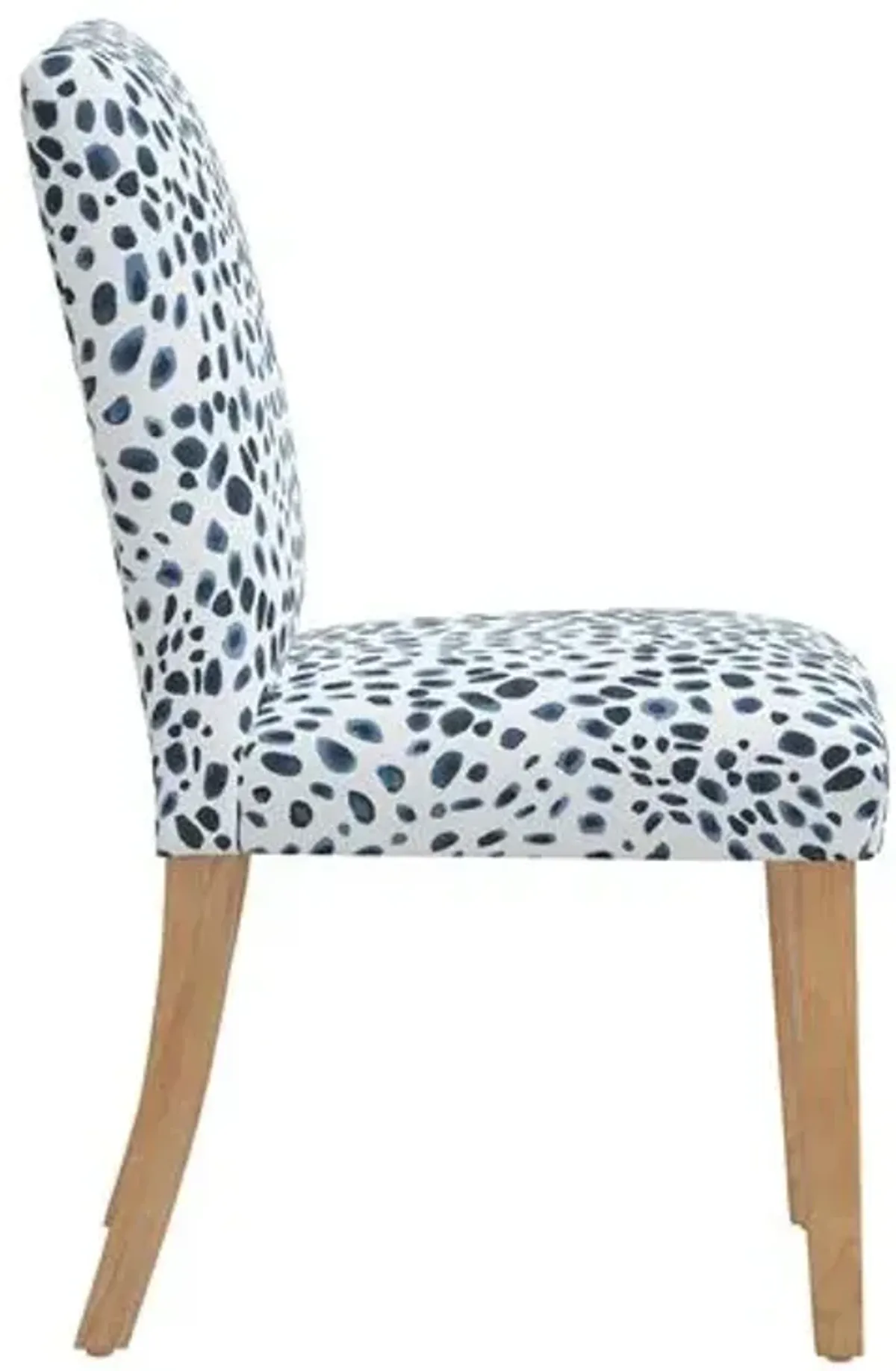 Shannon Side Chair - Cheetah - Blue