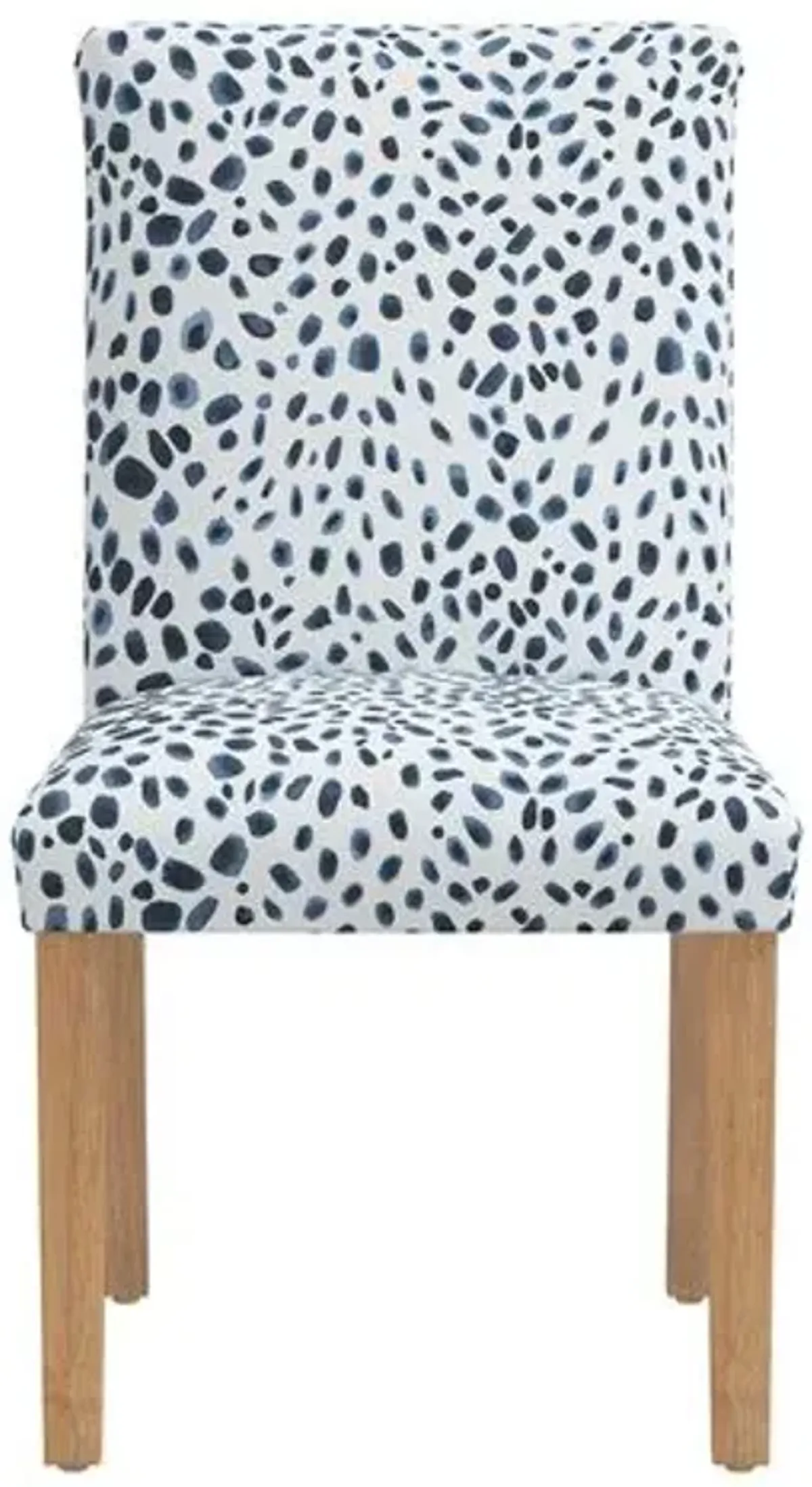 Shannon Side Chair - Cheetah - Blue