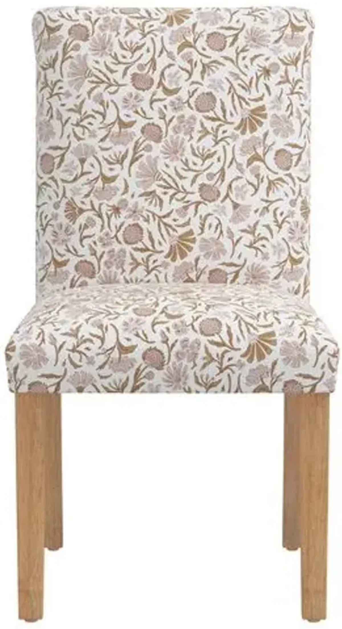 Shannon Side Chair - Vine Botanical - Pink