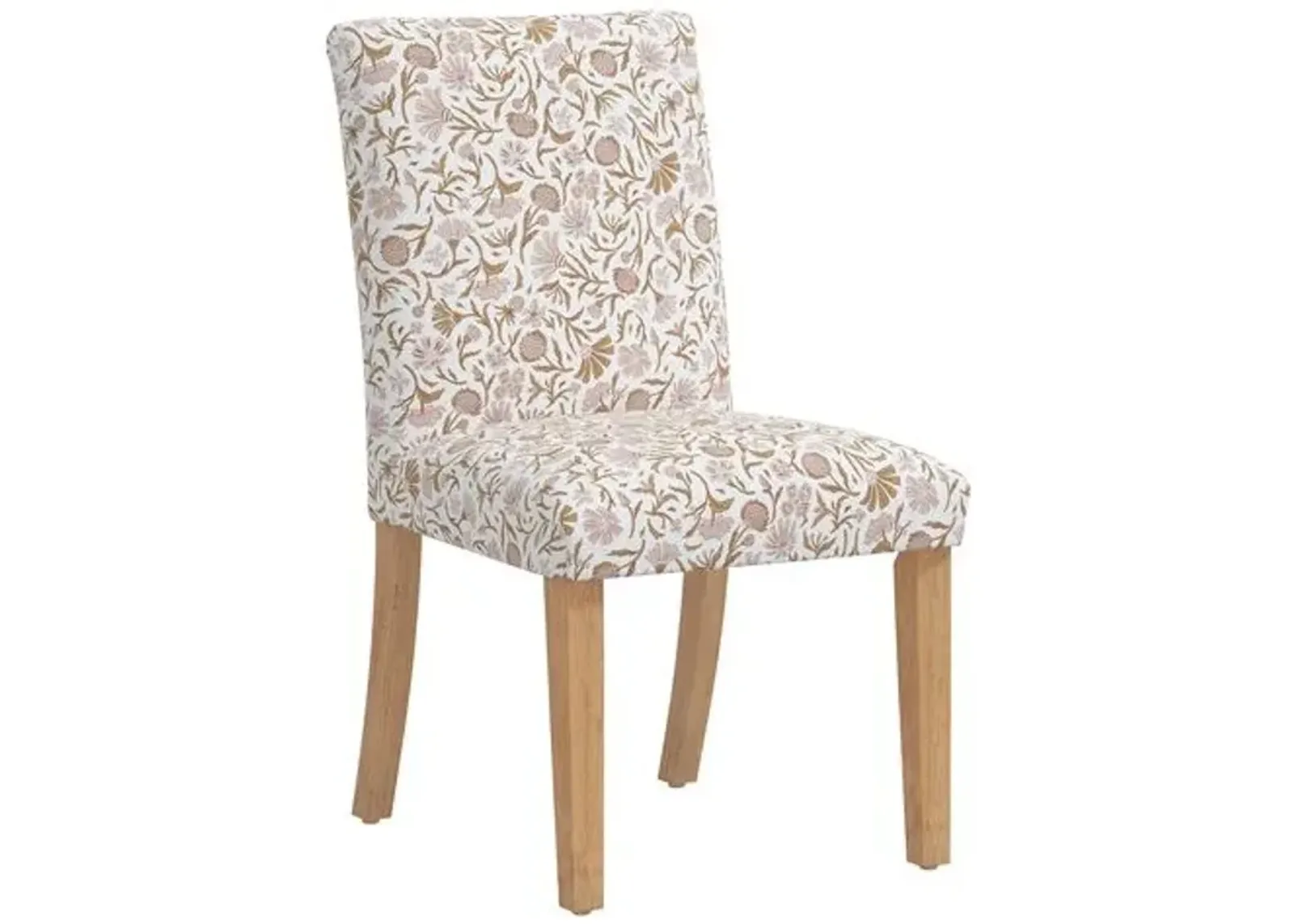 Shannon Side Chair - Vine Botanical - Pink