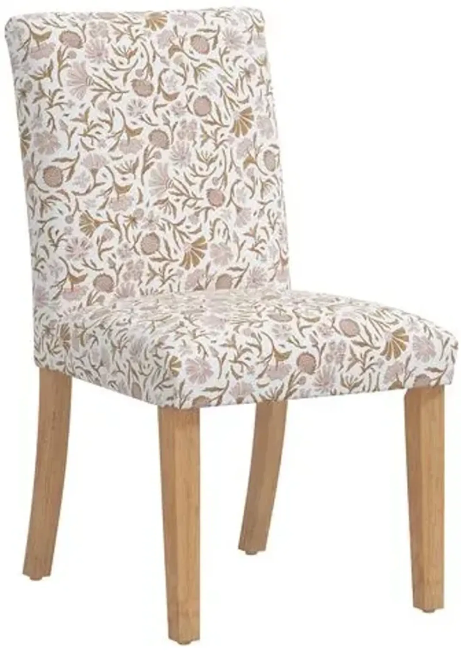 Shannon Side Chair - Vine Botanical - Pink