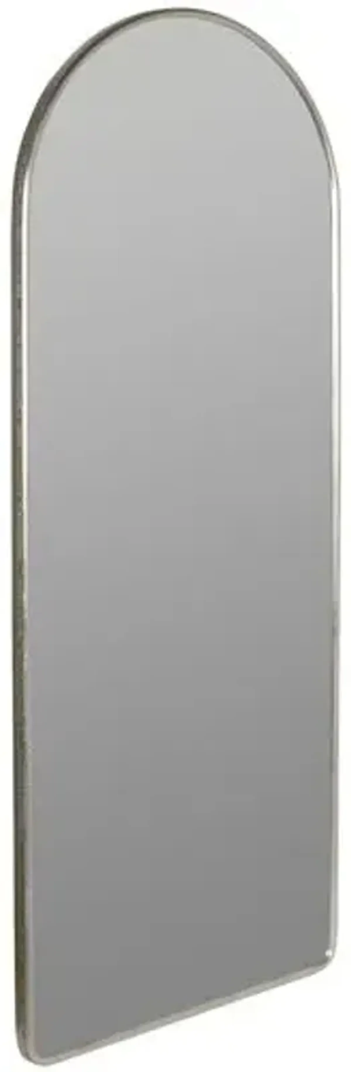 Nora Floor Mirror - Silver